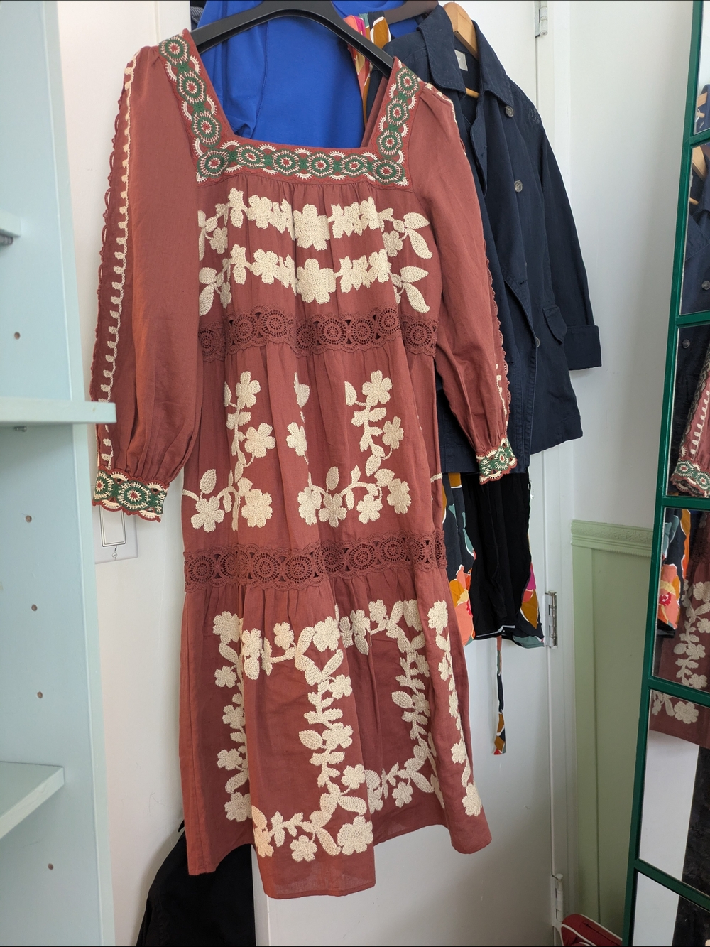 NWT Beautiful Sezane Adenora Dress US size 6 - Picture 4 of 4